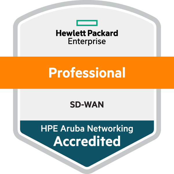 Aruba Accredited SD-WAN Professional Assessment (AASP) v9.2